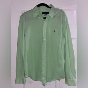 Polo by Ralph Lauren Mint Green Button-Down Shirt